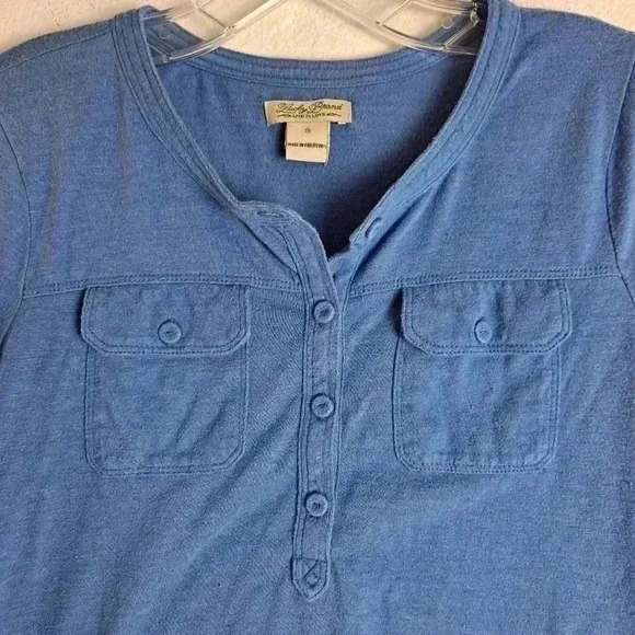 Lucky Brand Long Sleeve Jersey Shirt Size Small - Picture 2 of 7